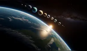 Las mejores fechas en Sudamérica para ver la extraña alineación de 6 planetas en junio 2024