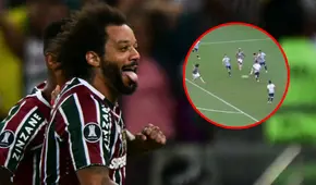 Marcelo bromea con su golazo tras eliminar a Alianza Lima de la Libertadores: "Es suerte"