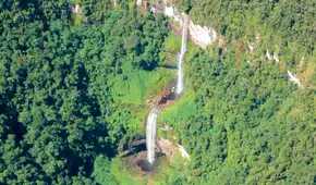 La tercera cascada más alta del mundo está en Perú: tiene casi 1km de caída y aguas cristalinas