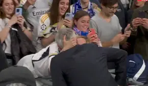 El apasionado beso que Carlo Ancelotti protagonizó con su esposa tras ganar la Champions League