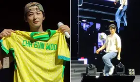 Cha Eun Woo demuestra su talento con el balón y deja en shock a fans en su concierto en Brasil