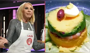 Laura Bozzo sorprende al jurado de 'MasterChef Celebrity' con suculenta causa limeña