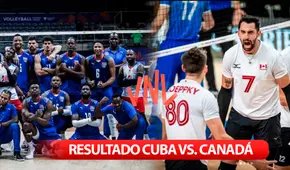 Resultado Cuba vs. Canadá en la Liga de Naciones de Vóley masculino: ¿cómo terminó el partido?