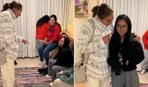 Natalia Málaga 'reprende' a Lita Pezo para que asista puntual a ensayos y dicen: “La disciplina de Man Bok Park”