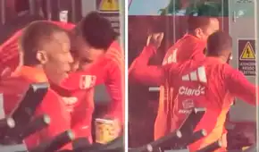 Luis Advíncula 'parchó' a Christian Cueva cuando le bromeaba en los entrenamientos de Perú Luis Advíncula 'parchó' a Christian Cueva cuando le bromeaba en los entrenamientos de Perú