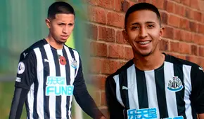 Newcastle tomó radical decisión con Rodrigo Vilca tras nunca debutar en la Premier League
