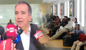 Ministro de Transportes asegura que han traído "luces de emergencias portátiles" para el Jorge Chávez