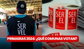 ¿Quiénes votan en las Elecciones Primarias 2024? Revisa las regiones y comunas que participan en Chile
