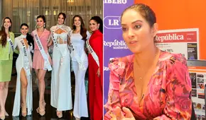 Marina Mora elogia a Tati Calmell y Sofía Cajo del Miss Perú: “Se nota que están más preparadas”