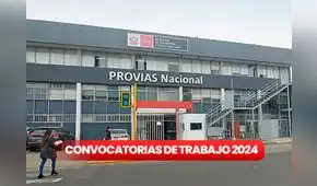 ¡Provias Nacional te está buscando! Ofrecen puestos labores con sueldos que superan los S/5.000: revisa AQUÍ los requesitos ¡Provias Nacional te está buscando! Ofrecen puestos labores con sueldos que superan los S/5.000: revisa AQUÍ los requesitos