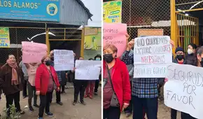 Extorsionan a adultos mayores negociantes de SJL y disparan contra mercado: "Mataremos a cualquiera"