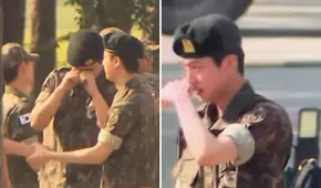 Jin de BTS y sus compañeros militares se despiden entre lágrimas tras culminar su servicio en el Ejército