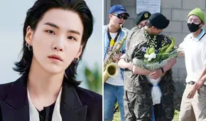 Suga destroza a fans de BTS al no estar en bienvenida de Jin: esta sería la razón de su ausencia