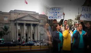 Trabajadores de hospital Loayza protestan por abandono y corrupción del Minsa: "No hay medicamentos"