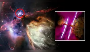 Científicos descubren disparos energéticos paralelos de 2 estrellas jóvenes: "Es absolutamente descabellado"