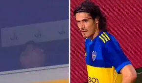 La INSÓLITA reacción de Gary Medel tras INCREÍBLE gol errado de Edinson Cavani con Boca Juniors