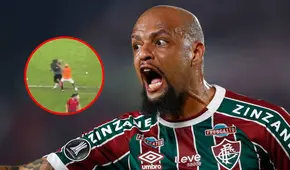 Felipe Melo ATACA a jefe de prensa de Atlético Goianiense tras la derrota de Fluminense