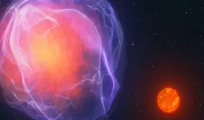 Científicos descubren una estrella "hiperveloz" que ha sido lanzada a 600 km/s en la Vía Láctea