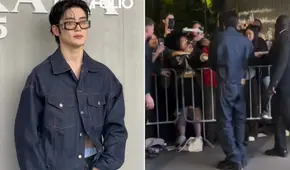 Jaehyun, de NCT, deslumbra en el desfile de Prada SS25 y causa furor entre sus seguidores