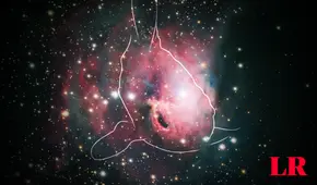 La impresionante nebulosa en forma de pez captada desde el desierto de Atacama en Chile