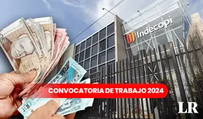 Indecopi ofrece 52 empleos para técnicos y universitarios con sueldos de hasta S/13.500: ¿cómo postular?