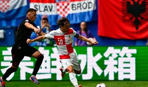 Croacia y Albania empataron 2-2 en un partidazo por la Eurocopa: Luka Modric se complica