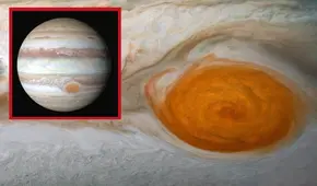 La Gran Mancha Roja de Júpiter es más grande que la Tierra y más joven de lo que astrónomos pensaban