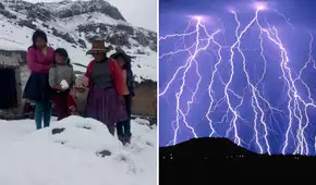 Habrá fuertes precipitaciones de granizo en la sierra: Senamhi advierte suelo cubierto de 5cm