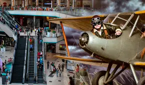 El único centro comercial de Perú que fue parte de un acto heroico: hoy cuenta con una estatua en memoria del héroe