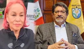 Revocatoria al alcalde de Miraflores se debe a las "incomodidades que ha generado", afirma Enriqueta Portocarrero