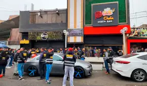 Más de 100 personas detenidas en discoteca de San Juan de Lurigancho: se encontró drogas y armas de fuego
