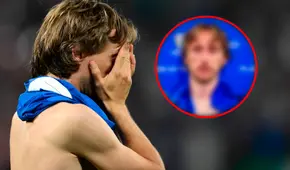 Luka Modric y un desgarrador rostro: así recibió el trofeo MVP de la Eurocopa tras la eliminación de la Eurocopa
