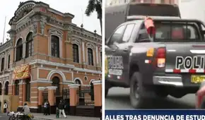 Estudiantes de UNMSM sobre vigilancia policial en alrededores: "Solo hay policías hasta las 5 p. m." Estudiantes de UNMSM sobre vigilancia policial en alrededores: "Solo hay policías hasta las 5 p. m."