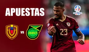 APUESTAS Venezuela vs. Jamaica: ¿cuánto pagó un gol de Salomón Rondón frente a los Reggae Boyz por Copa América HOY? APUESTAS Venezuela vs. Jamaica: ¿cuánto pagó un gol de Salomón Rondón frente a los Reggae Boyz por Copa América HOY?