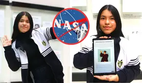 ¡Peruana de 12 años a la NASA! Creó chatbot y fue seleccionada para la tercera misión espacial 'Ella es astronauta'