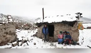 2.3 millones de peruanos están expuestos a las heladas y al friaje