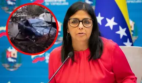 Delcy Rodríguez resultó herida tras caerle un árbol:  ¿cuál es el estado actual de la vicepresidenta de Venezuela?