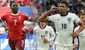 Resultado Inglaterra vs. Suiza EN VIVO: ¿quién ganó por los cuartos de final de la Eurocopa 2024?