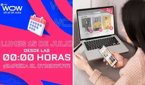 Cyber Wow inicia HOY: más del 50% de descuento para comprar ropa, zapatos, electrodomésticos y más