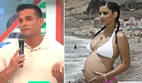 Christian Domínguez se pronuncia sobre el supuesto embarazo de Karla Tarazona que reveló Jimmy Santy