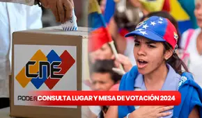 CNE, DÓNDE VOTAR Elecciones Venezuela 2024 LINK: consulta lugar y mesa de votación del 28 de julio