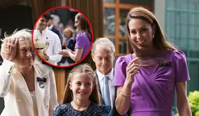Kate Middleton reapareció durante el torneo masculino en la final de Wimbledon, sin el príncipe William Kate Middleton reapareció durante el torneo masculino en la final de Wimbledon, sin el príncipe William