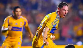 Tigres venció de forma agónica al América y sigue invicto en el Torneo Apertura de la Liga MX
