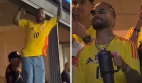 Maluma protagonista polémica con hinchas argentinos durante la final de la Copa América 2024