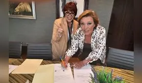 Alejandra Guzmán y Sylvia Pasquel anuncian la creación de la Fundación Silvia Pinal