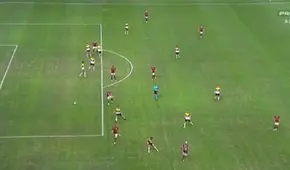 El insólito penal que le cobraron a Flamengo por tener dos balones dentro del campo de juego
