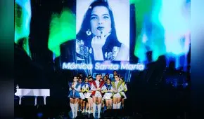 El homenaje a Mónica Santa María