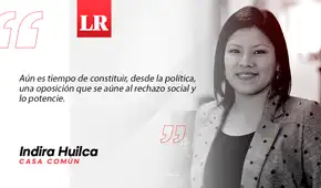 Oposición, por Indira Huilca