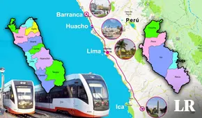 MTC aprueba creación de Tren Lima - Ica que reducirá tiempo de viaje y conectará con Línea 1: esta es su ruta