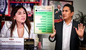 Kelly Portalatino no enfrentaría cargos de comprobarse que tiene una relación sentimental con Vladimir Cerrón